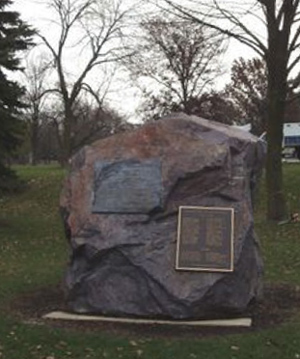 Veterans Memorial Rock